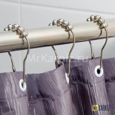 Кольца для штор Piercing Chrome 18 шт.