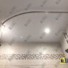 Карниз для ванной Угловой Асимметричный Дуга 140х90 (Усиленный 20 мм) фото 9