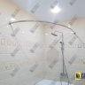 Карниз для ванной Асимметричный Дуга 150х90 (Усиленный 20 мм) фото 12