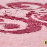 Комплект ковриков для ванной и туалета DAMASK розовый фото 6