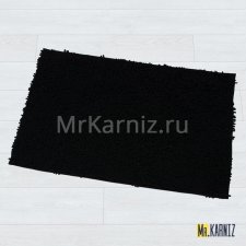Коврик для ванной Люкс черный